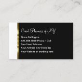 Event-Planer-Entwurf Visitenkarte (Vorderseite)