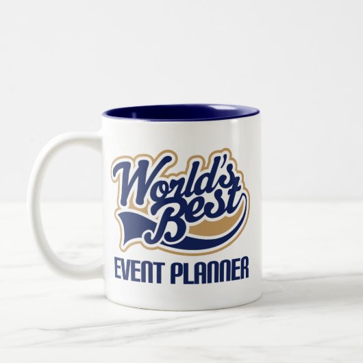 Event-Planer-Geschenk Zweifarbige Tasse (Links)
