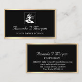 Event Planer Tanz Schule Hochzeit Blogger VIP Visitenkarte (Vorne/Hinten)