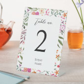 Event-Sign_Table-# Sockelschild (In Situ)