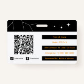 Event Staff Ausweis (Rückseite)