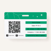 Event Staff Ausweis (Rückseite)