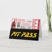 Event-Ticket Karte (Vorderseite)