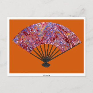 Eventail-Marmor Postkarte