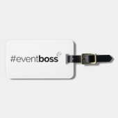 #eventboss Gepäckanhänger (Vorderseite horizontal)