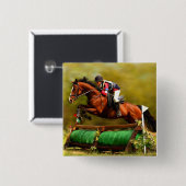 Eventer - Pferdekunst Button (Vorne & Hinten)
