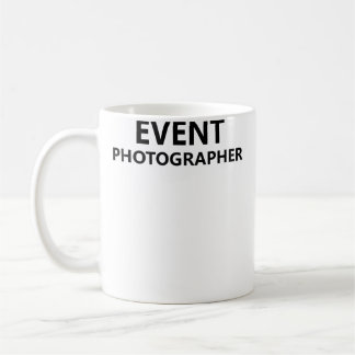 Eventfotograf Offizielles Personal Job Mitarbeiter Kaffeetasse
