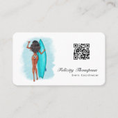 Eventkoordinator QR-Code Visitenkarte (Vorderseite)