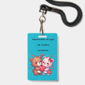 eventos ausweis (Vorderseite mit Lanyard)