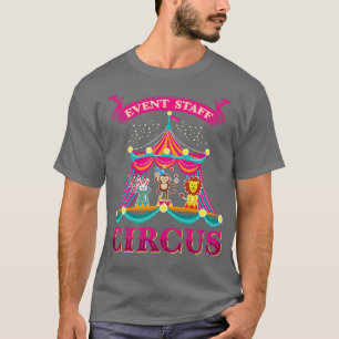 Eventpersonal Zirkus Schnee Event TShirt Geschenk