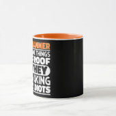 Eventplaner Ich versuche Dinge zu Lustigen Sprüche Tasse (Zentrum)