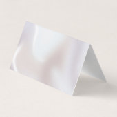 Eventplaner Iridescent Pearimmer Visitenkarten (Rückseite)