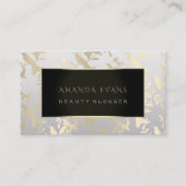 Eventplaner Makeup Artist Gold Humming-bird Terminkarte (Vorderseite)