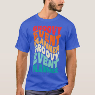 Eventplaner Vintag Retro 60er 70er 80er Vibes T-Shirt