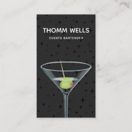 Events Barkeeper Festivals Visitenkarte