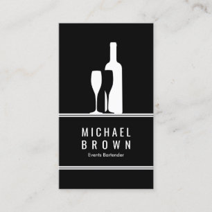 Events Barkeeper Visitenkarte