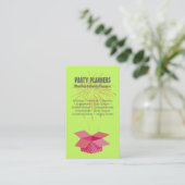 Events Management Company Visitenkarte (Stehend Vorderseite)