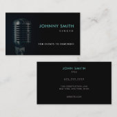 Events Singer Parco Tassino Visitenkarte (Vorne/Hinten)