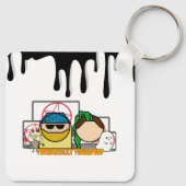 Eventuell paranormaler zweiseitiger Schlüsselanhän Schlüsselanhänger (Rückseite)