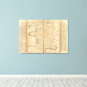 Eveque, Frankreich Leinwanddruck (Insitu (Holzboden))