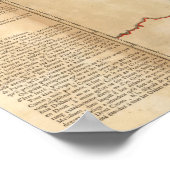 Eveque, Frankreich Poster (Ecke)