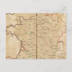 Eveque, Frankreich Postkarte