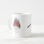 Ever After Farms personalisiert stilvoller Keepake Kaffeetasse (Vorderseite Links)