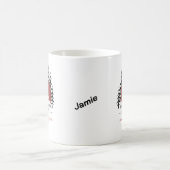 Ever After Farms personalisiert stilvoller Keepake Kaffeetasse (Mittel)