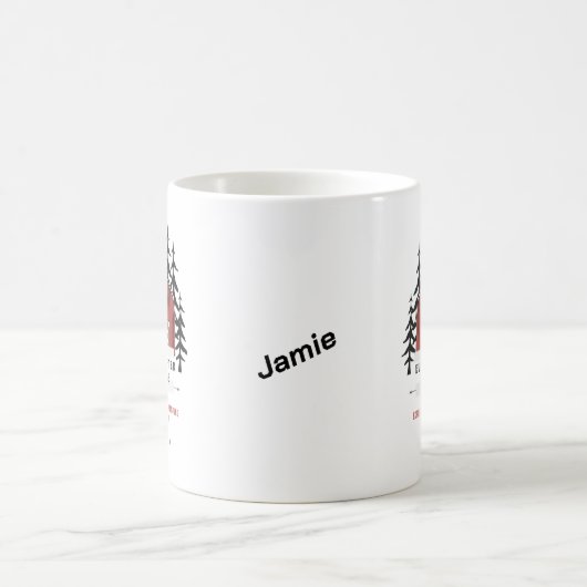 Ever After Farms personalisiert stilvoller Keepake Kaffeetasse (Mittel)