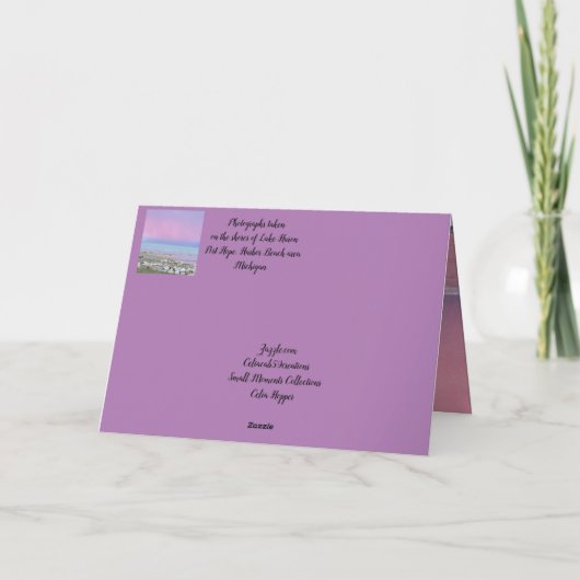 "Ever Changing Art" Inspirationskarte (Rückseite)