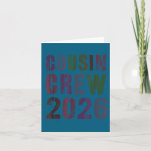 Ever Cousin Crew 2026 Stiefel Illustration Karte