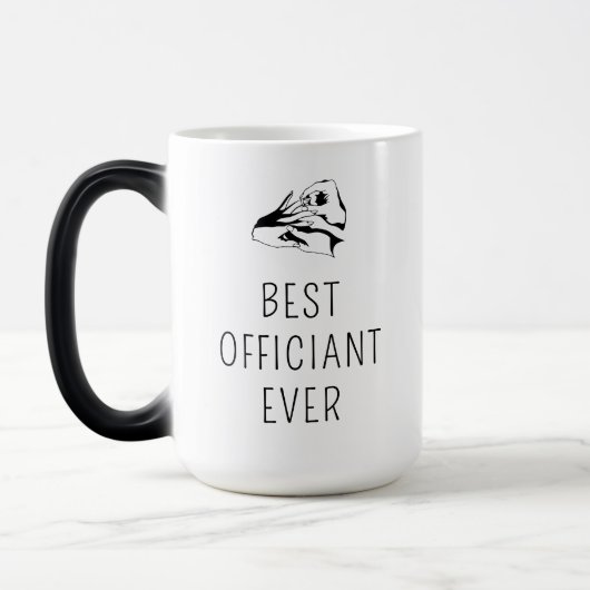 Ever Ever-Geschenk des Hochzeitamts Danke, dass du Verwandlungstasse (Links)