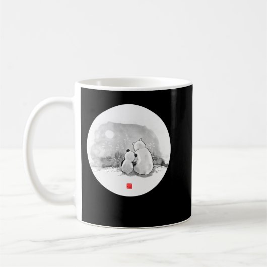 Ever Panda und Polar Bear Kaffeetasse (Links)
