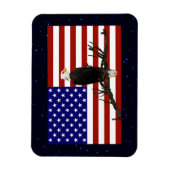 Ever Vigilant Bald Eagle Magnet (Vertikal)