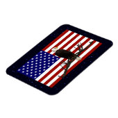 Ever Vigilant Bald Eagle Magnet (Linke Seite)