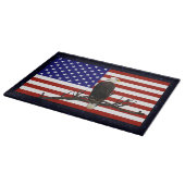 Ever Vigilant Bald Eagle Schneidebrett (Ecke)