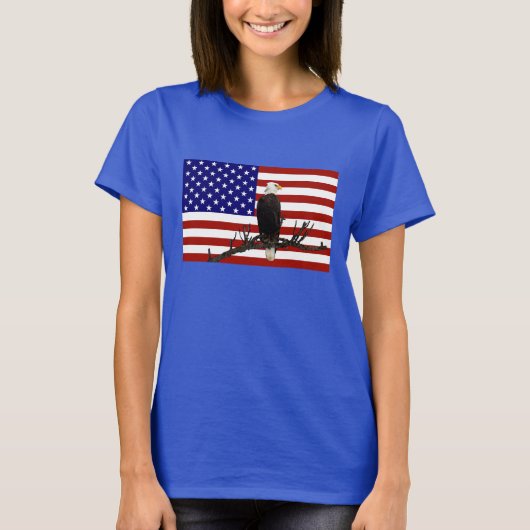 Ever Vigilant Bald Eagle T-Shirt (Vorderseite)