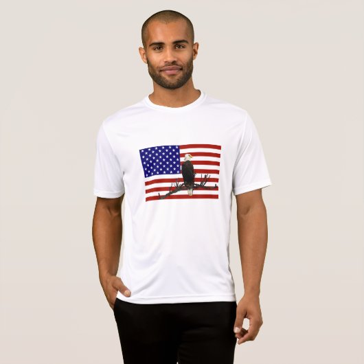 Ever Vigilant Bald Eagle T-Shirt (Vorne ganz)