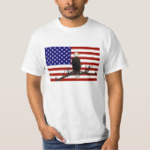Ever Vigilant Bald Eagle T-Shirt (Vorderseite)