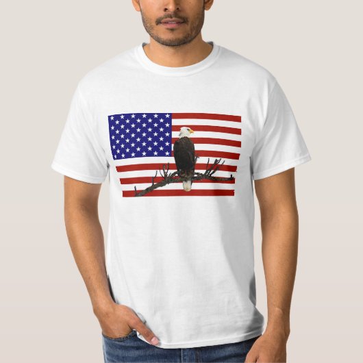 Ever Vigilant Bald Eagle T-Shirt (Vorderseite)