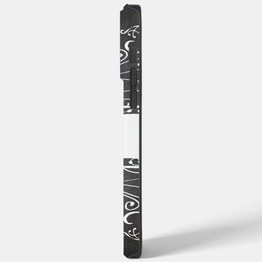 Everafter Chalkboard Typografie Art Case-Mate iPhone Hülle (Rückseite / Links)