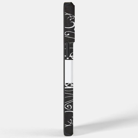 Everafter Chalkboard Typografie Art Case-Mate iPhone Hülle (Rückseite / Rechts)