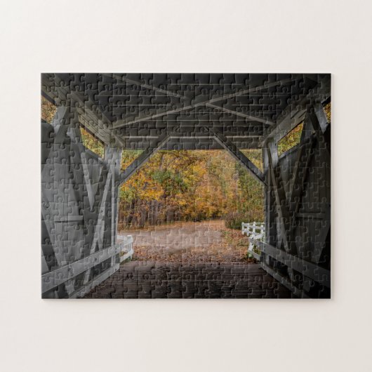 Everatt Road Covered Bridge Puzzle (Horizontal)