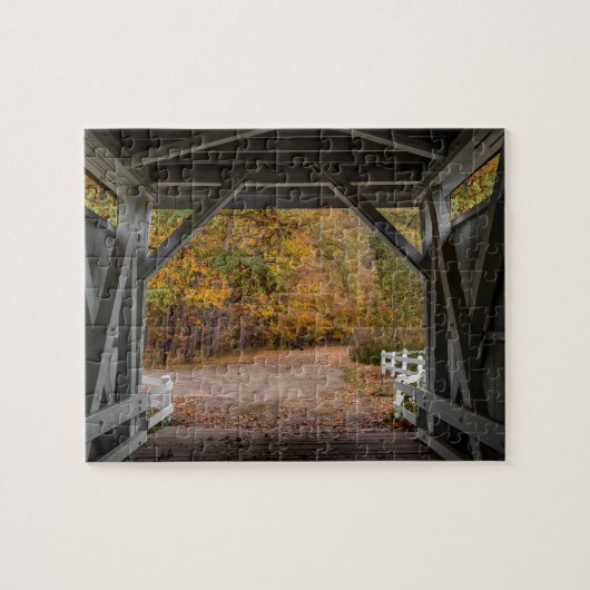 Everatt Road Covered Bridge Puzzle (Horizontal)