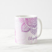 Everbloom Mandala 11 oz. Personalized Mug Kaffeetasse (VorderseiteRechts)