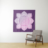 Everbloom Mandala Fine Art Wandteppich (Beispiel)