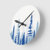 EverBlue Charm Runde Wanduhr (Winkel)