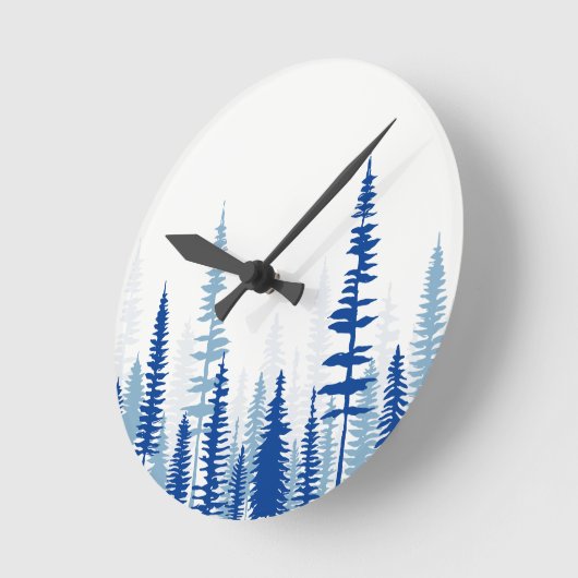 EverBlue Charm Runde Wanduhr (Winkel)