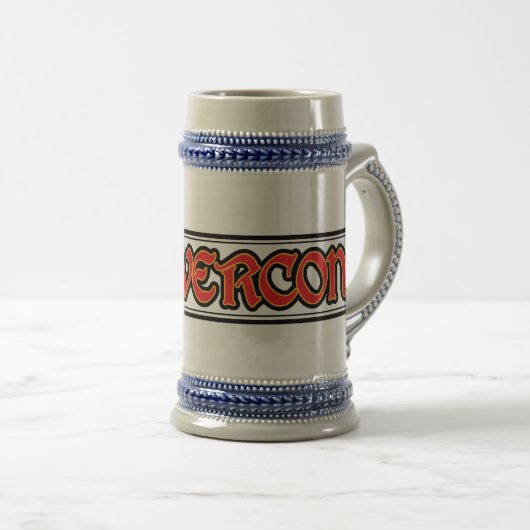 Evercon Stein Bierglas (VorderseiteRechts)