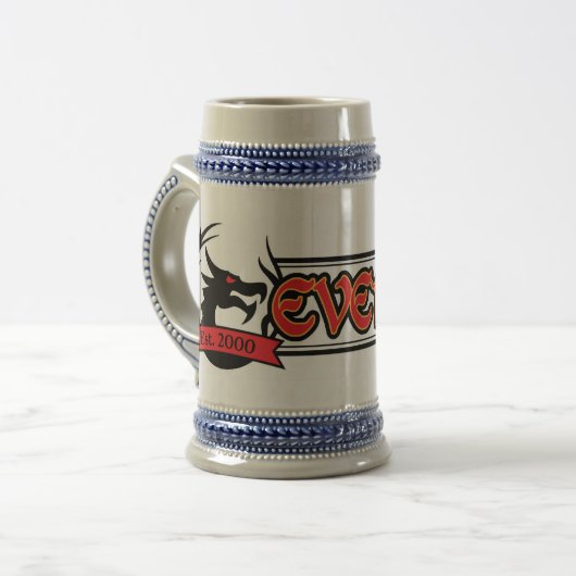 Evercon Stein Bierglas (Vorderseite Links)